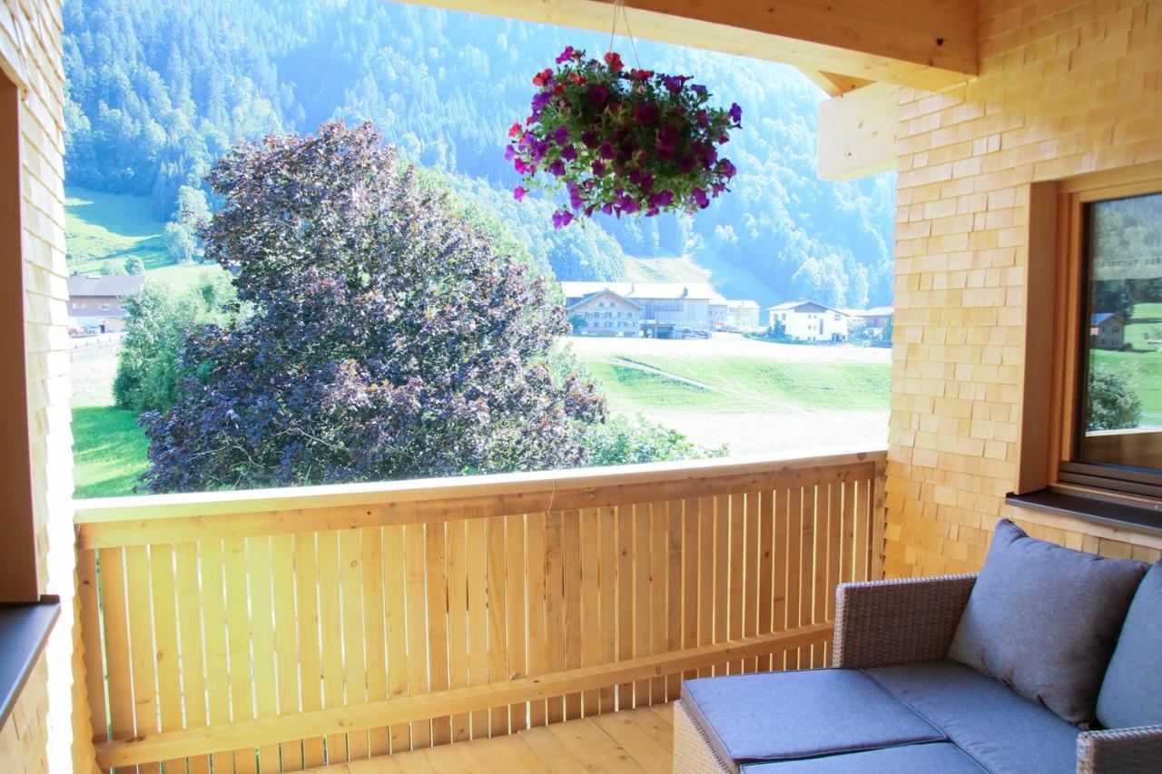 Haus Bergquell Appartement Au (Vorarlberg) Buitenkant foto