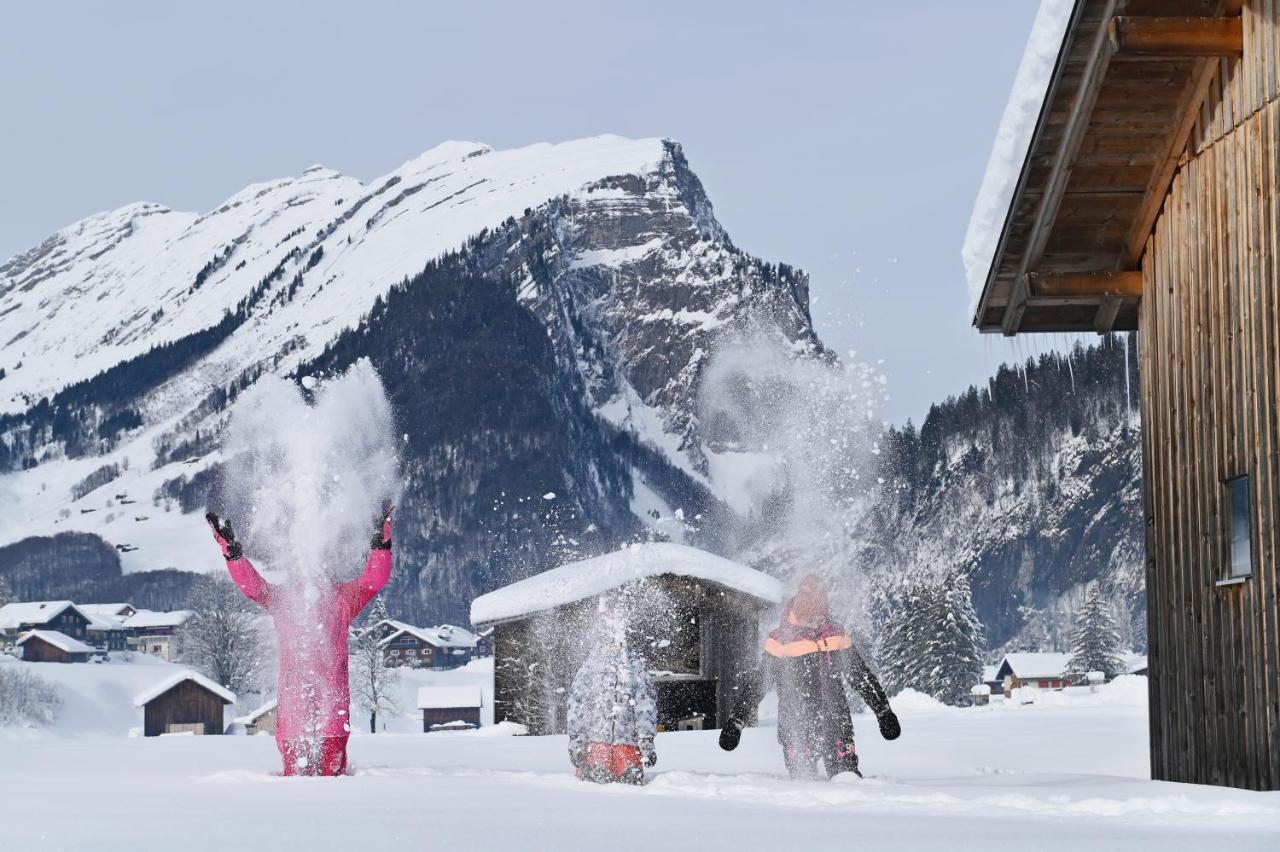 Haus Bergquell Appartement Au (Vorarlberg) Buitenkant foto
